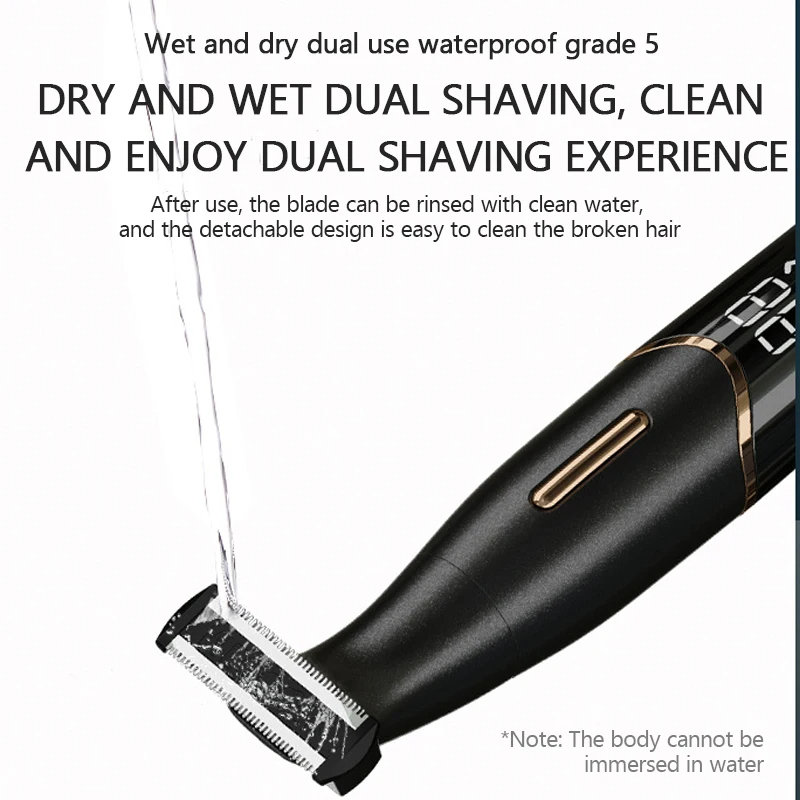 Men'S Face Grooming - Rasoio di precisione per zone intime