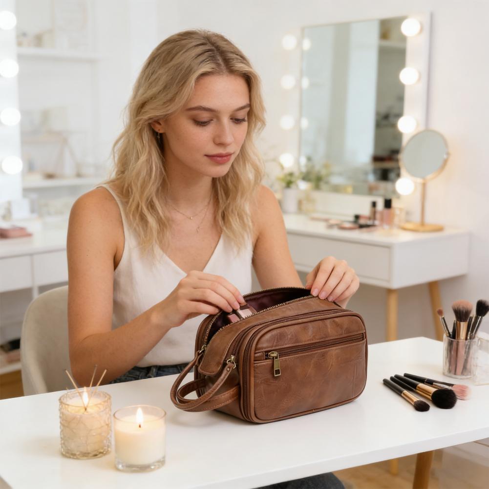 Men'S Grooming Bag - Borsa da Viaggio per Trucchi in