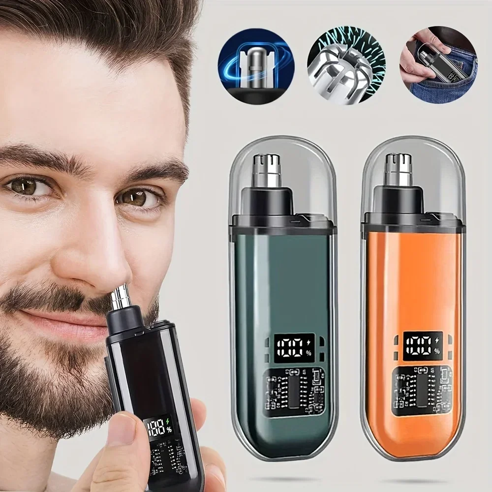 Men'S Grooming Salon - Tagliacapelli per naso e orecchie ricaricabile