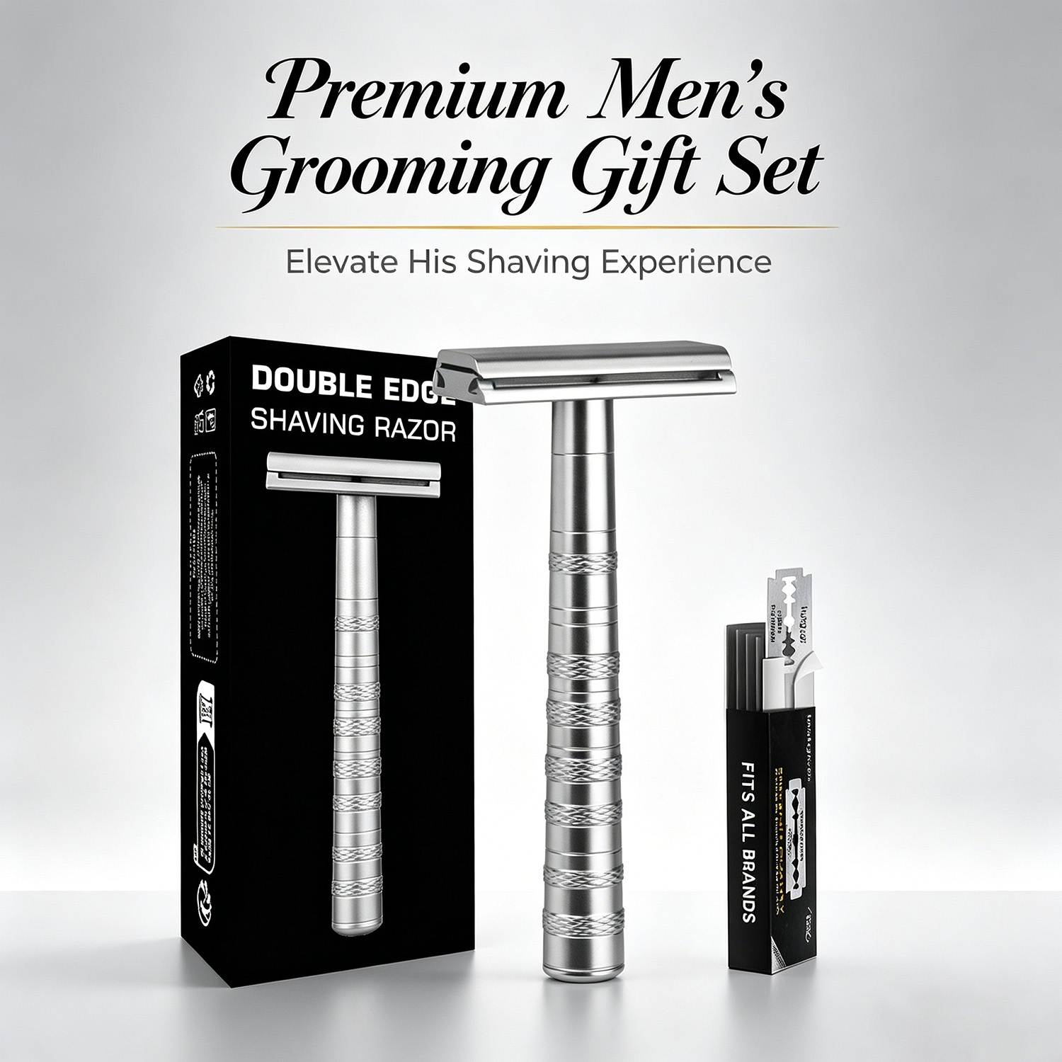 Men'S Face Grooming - Rasoio di sicurezza a doppio bordo