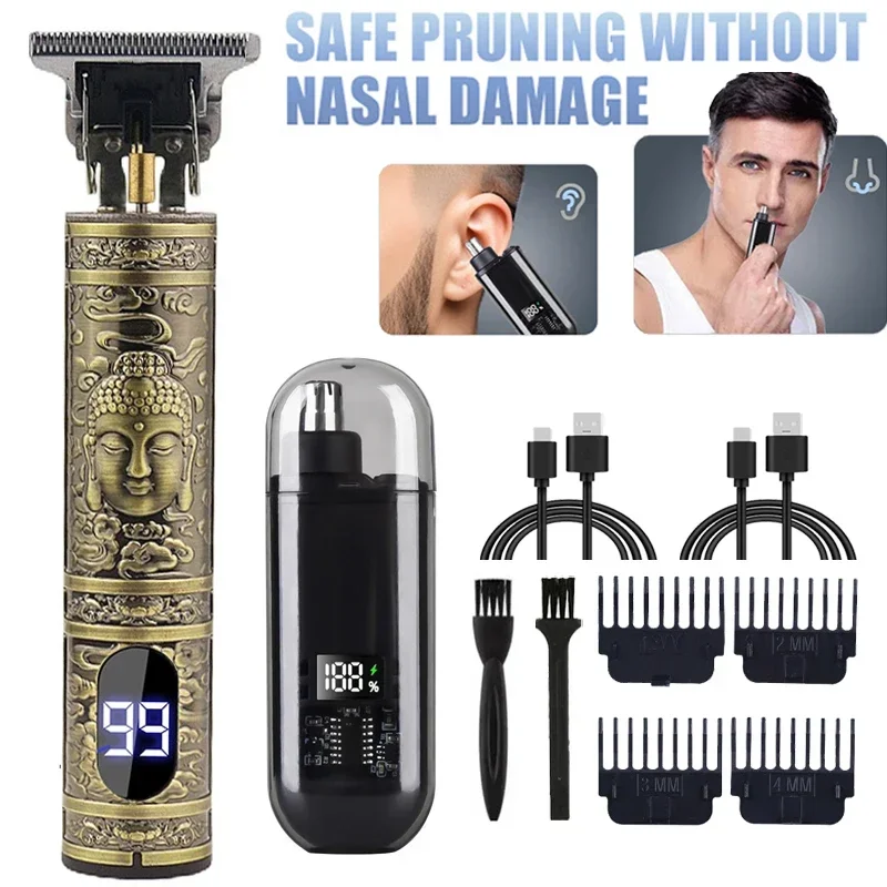 Men'S Face Grooming - Tagliacapelli portatile T9 Dispositivo per capelli