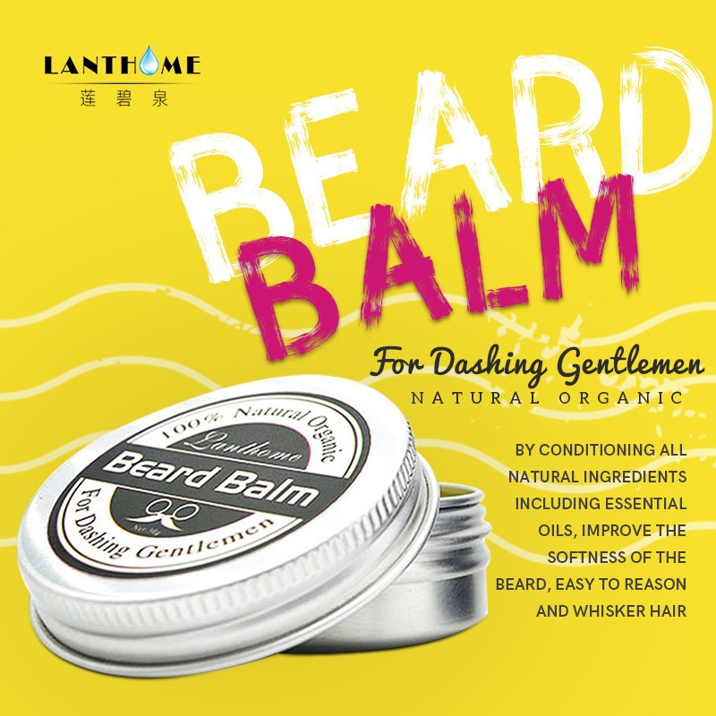 Beard Oil Growth - Balsamo Naturale per Barba, Olio per