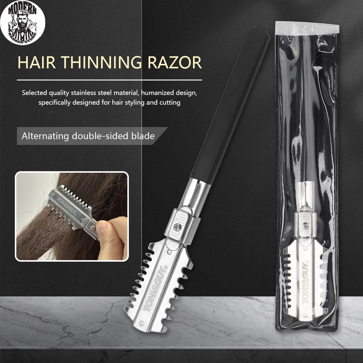 Men'S Grooming Salon - Lame per rasoio a doppio taglio