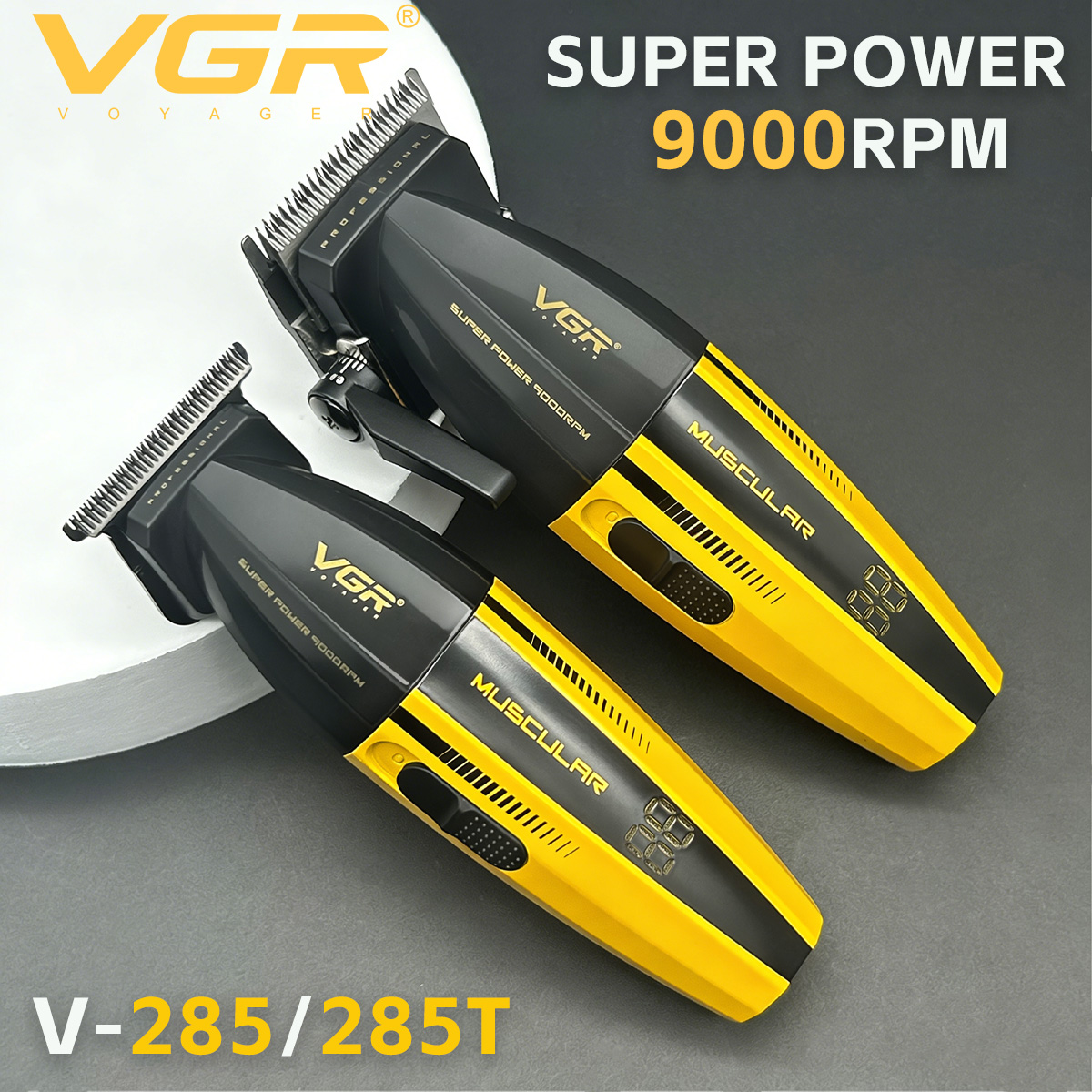 Men'S Grooming Salon - VGR Tagliacapelli Professionale Tagliacapelli Elettrico Tagliacapelli