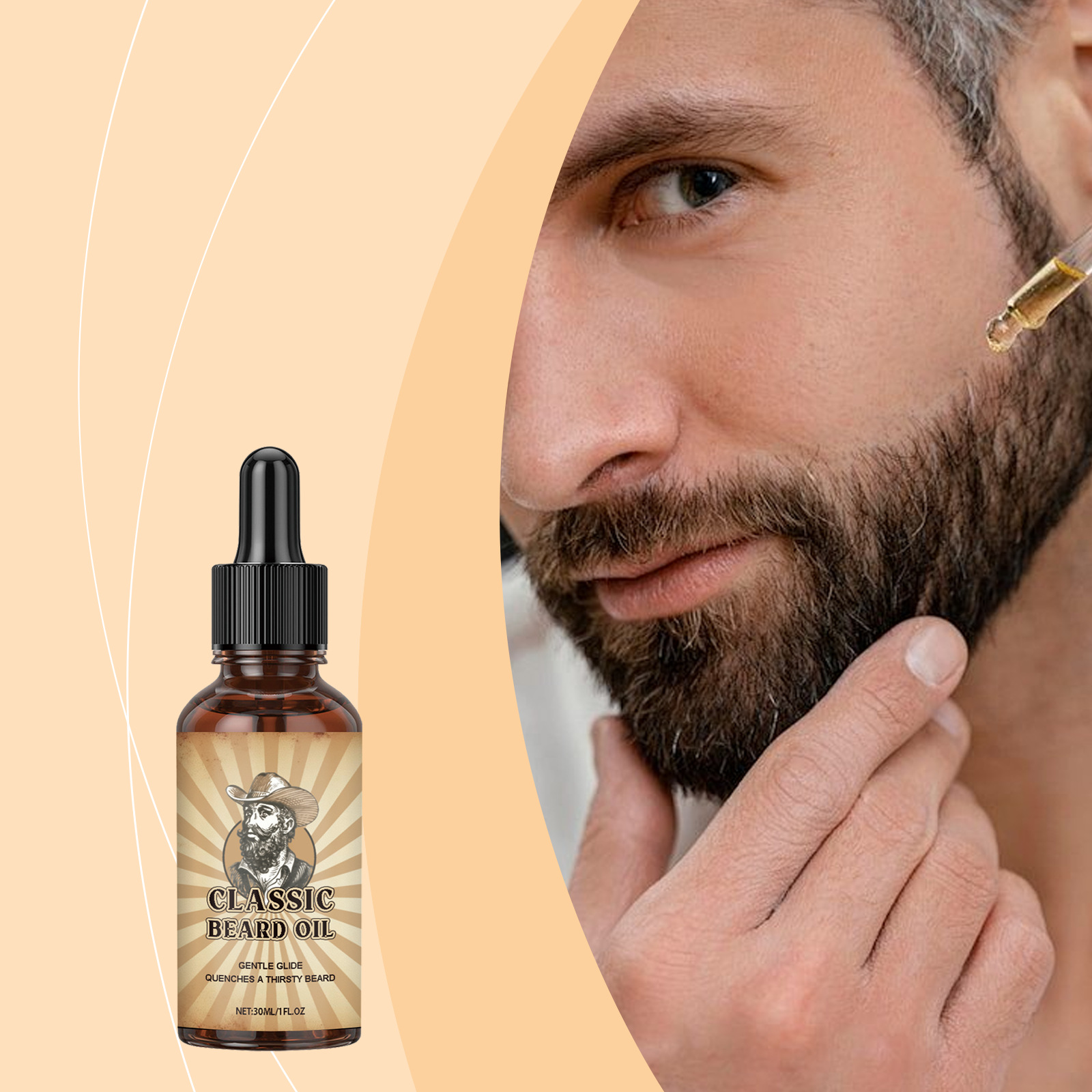 Beard Oil Growth - L'olio essenziale per la cura della