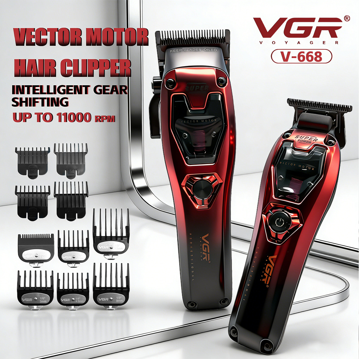 Men'S Grooming Salon - VGR Tagliacapelli taglia capelli Tagliacapelli uomo