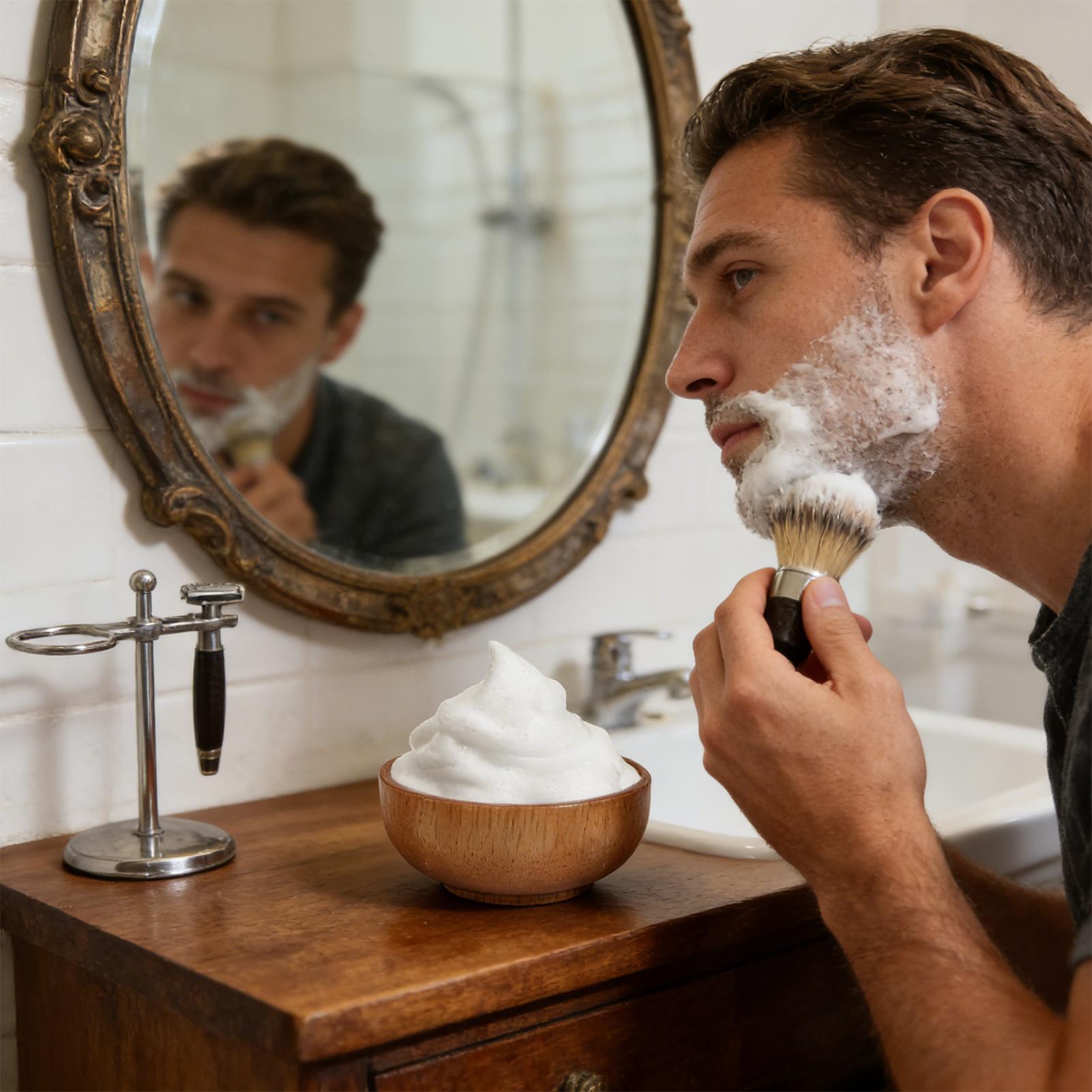 Ciotola in Legno per Rasatura  - Men'S Grooming Accessories Kit recensione e prezzo