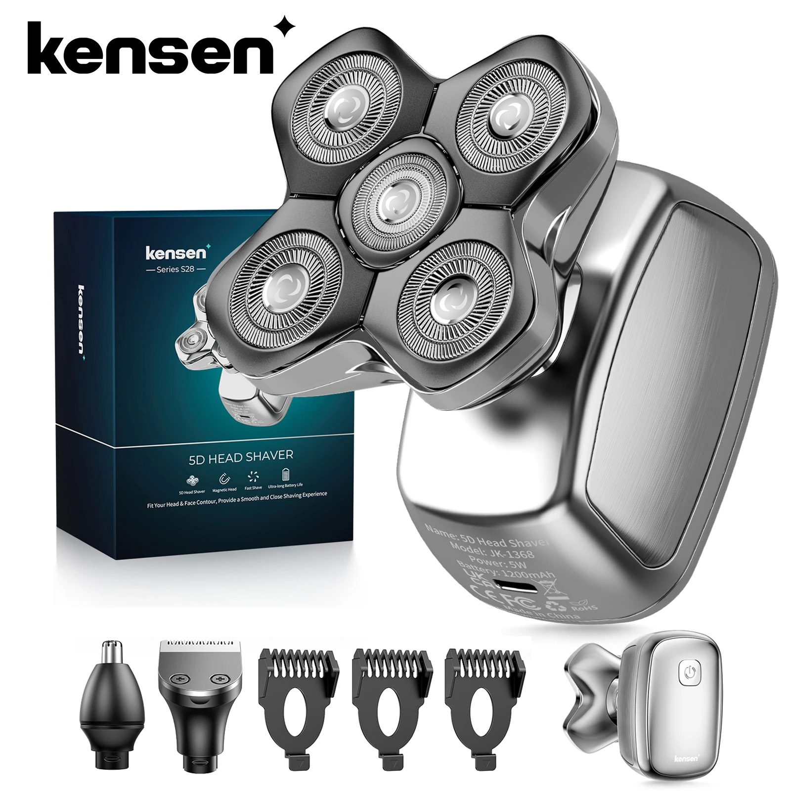 Rasoio Elettrico Kensen S28 pe - Men'S Grooming Hair And Body Wash recensione e prezzo