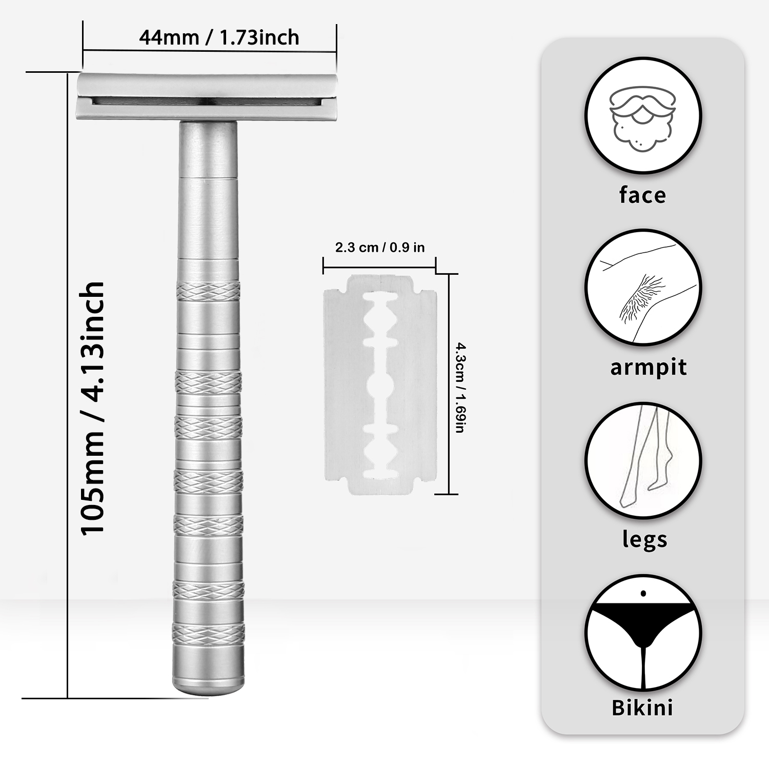 Rasoio di sicurezza a doppio b - Men'S Face Grooming recensione e prezzo