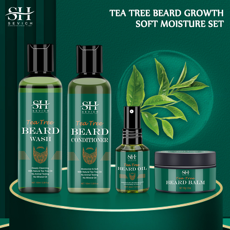 Sevich Tea Tree Barba Care Ser - Beard Oil Growth recensione e prezzo
