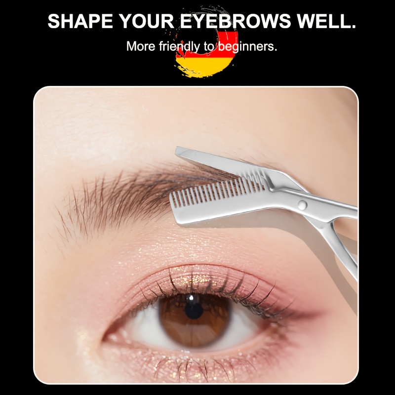 Forbici per tagliare le soprac - Men'S Grooming Eyebrow Trimming recensione e prezzo