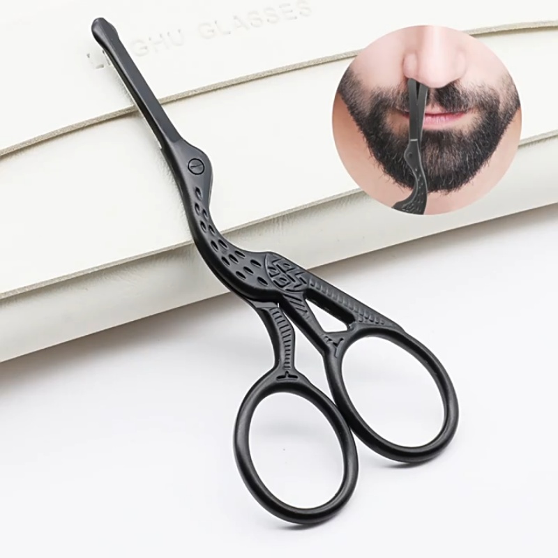 Forbici per la Cura dei Peli d - Men'S Grooming Eyebrow Trimming recensione e prezzo