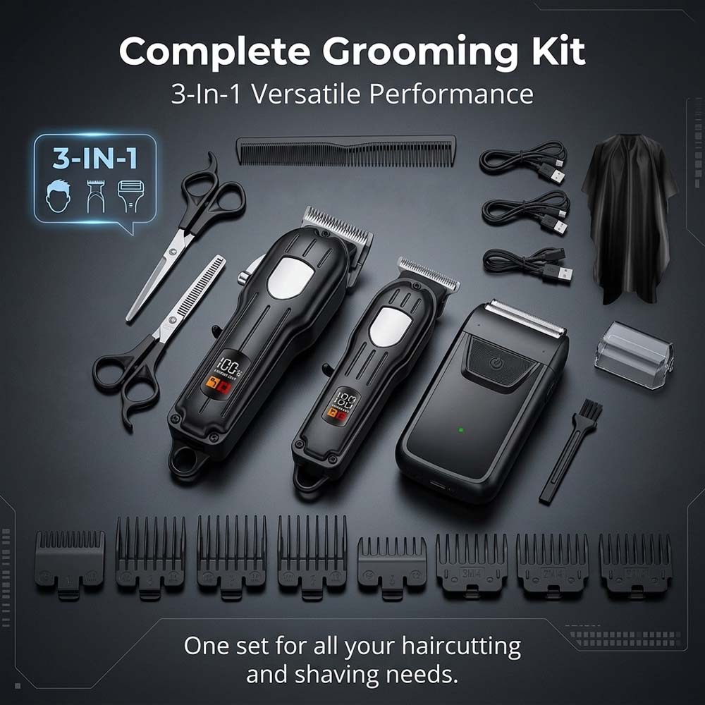 Set Professionale di Tagliacap - Men'S Grooming Accessories Kit recensione e prezzo