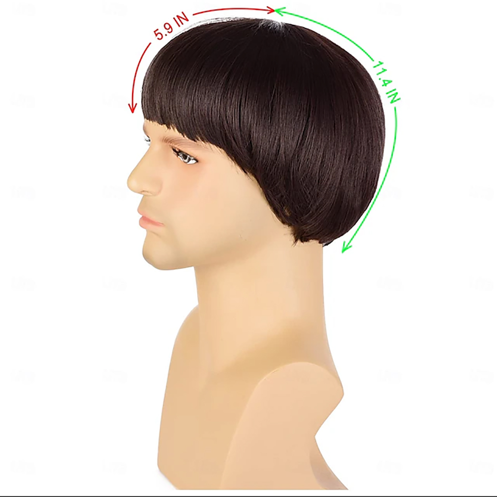 Parrucca Corta Sintetica a For - Men'S Grooming Salon recensione e prezzo