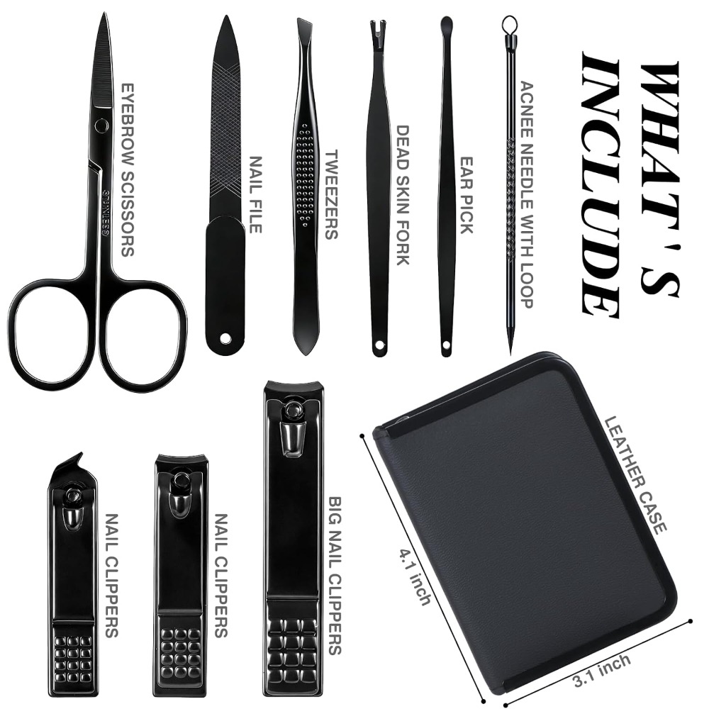 Kit Professionale per Manicure - Men'S Grooming Accessories Kit recensione e prezzo