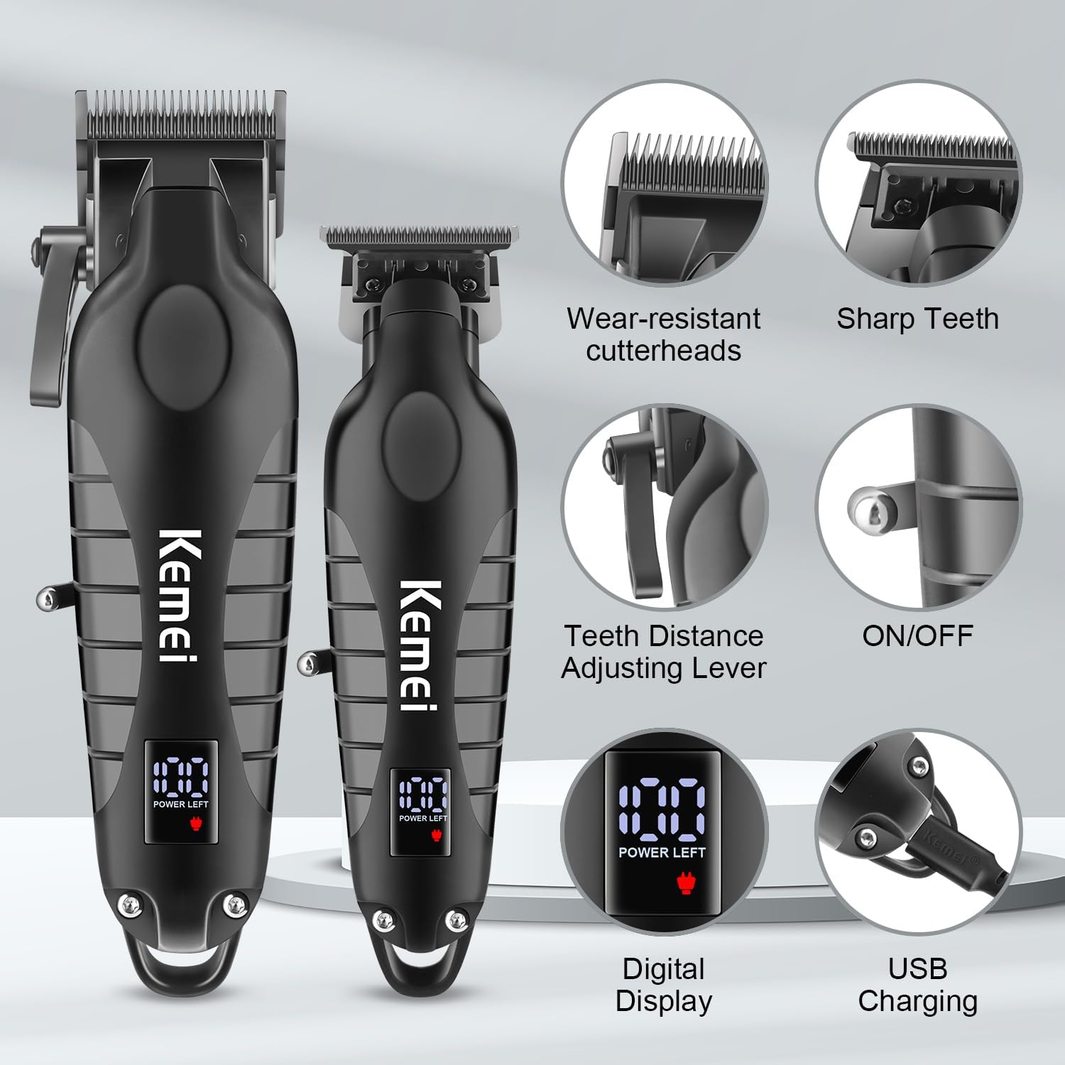 Kemei Kit tagliacapelli da uom - Men'S Grooming Salon recensione e prezzo