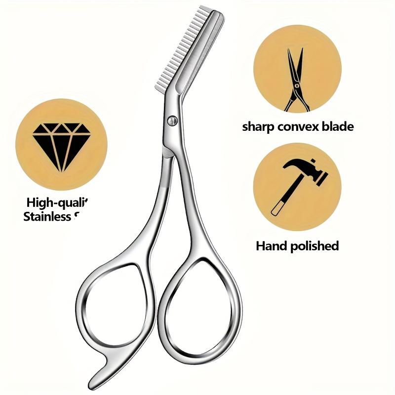 Forbici per Sopracciglia in Ac - Men'S Grooming Eyebrow Trimming recensione e prezzo