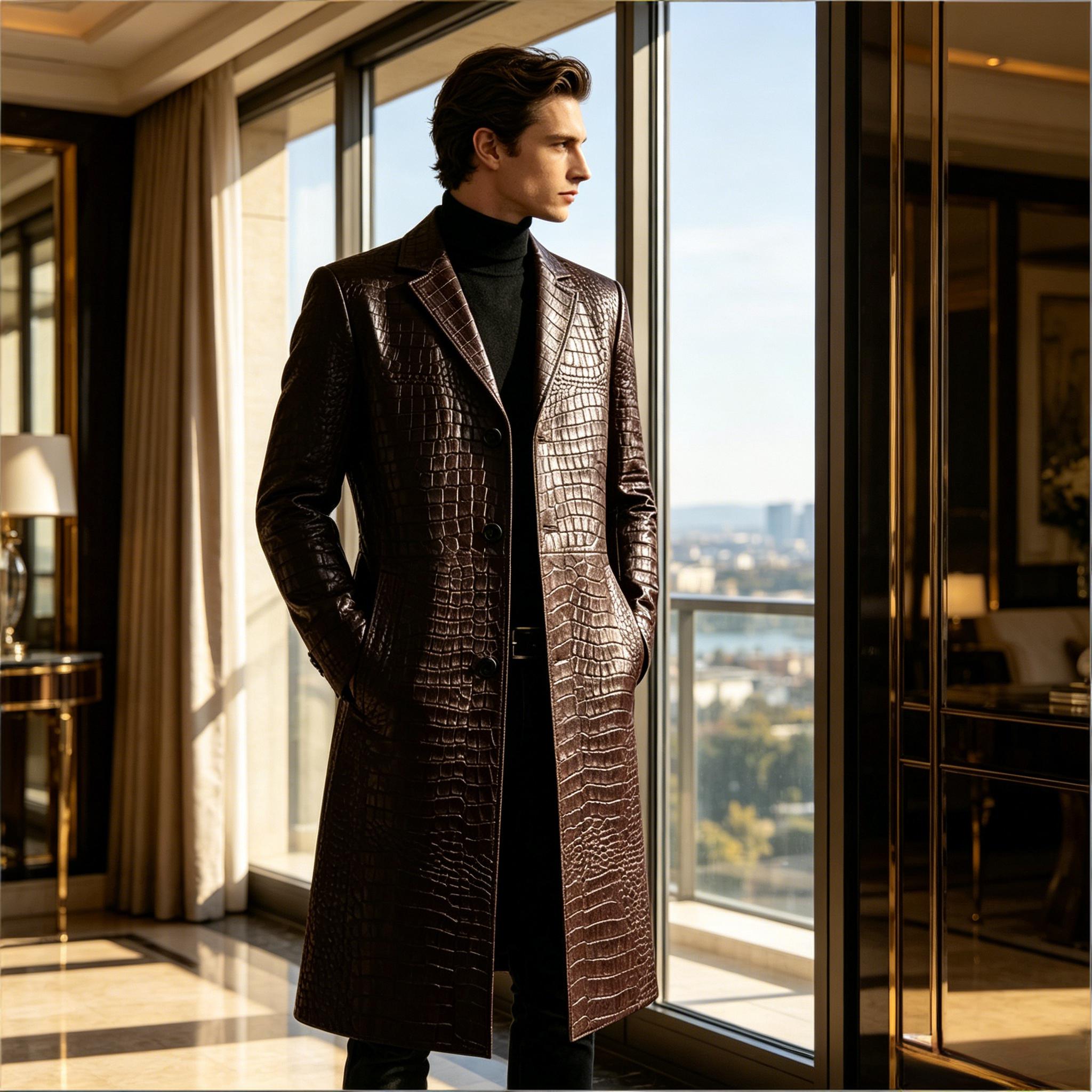 Cappotto Lungo da Uomo in Pell - Men'S Grooming Oxford recensione e prezzo