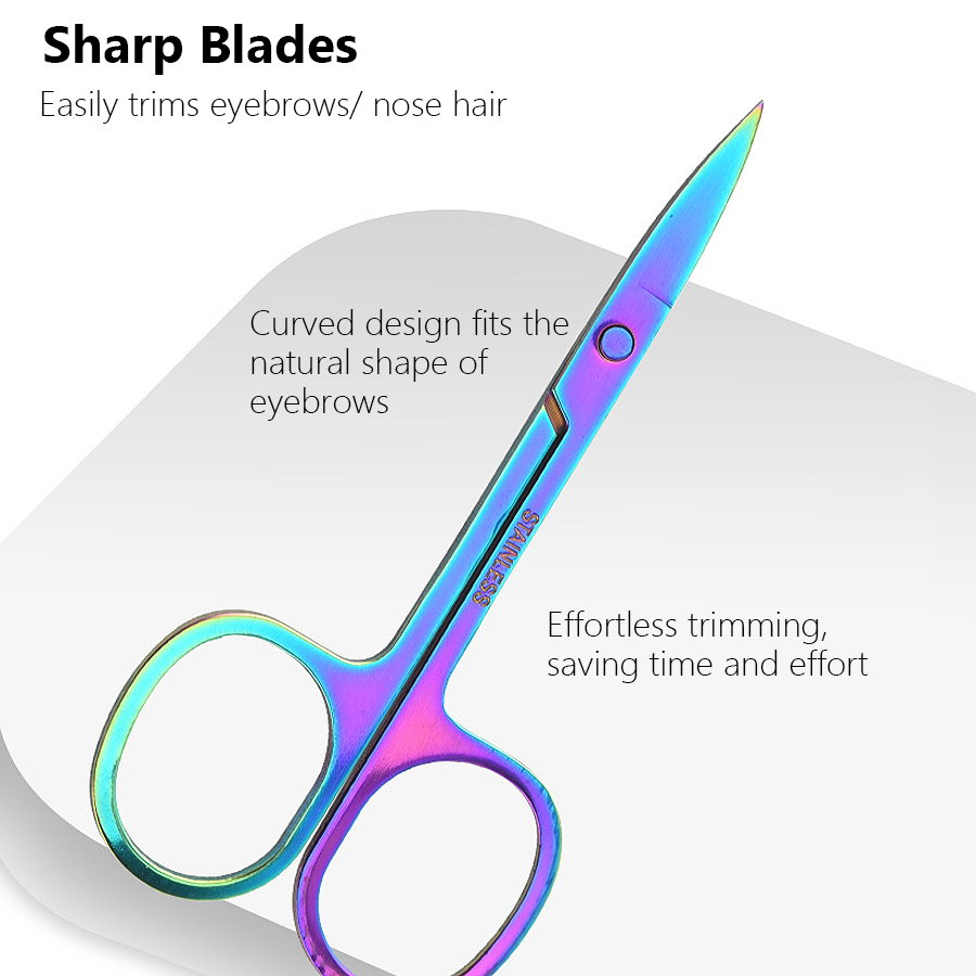 Forbici piccole per la cura de - Men'S Grooming Eyebrow Trimming recensione e prezzo