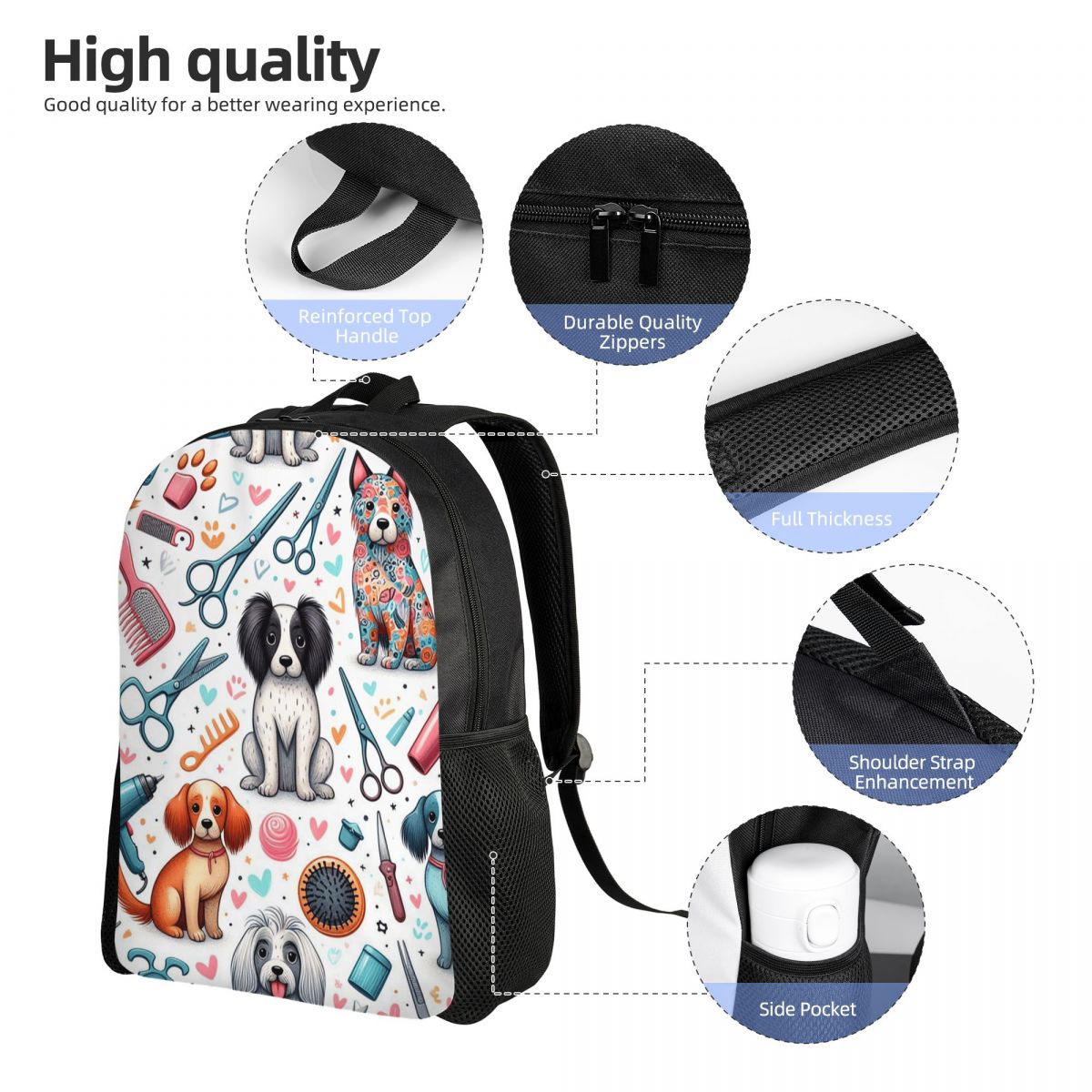 Zaino stampato per toelettatur - Men'S Grooming Bag recensione e prezzo