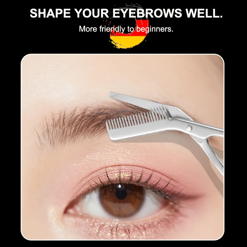 Forbici per tagliare le soprac - Men'S Grooming Eyebrow Trimming recensione e prezzo