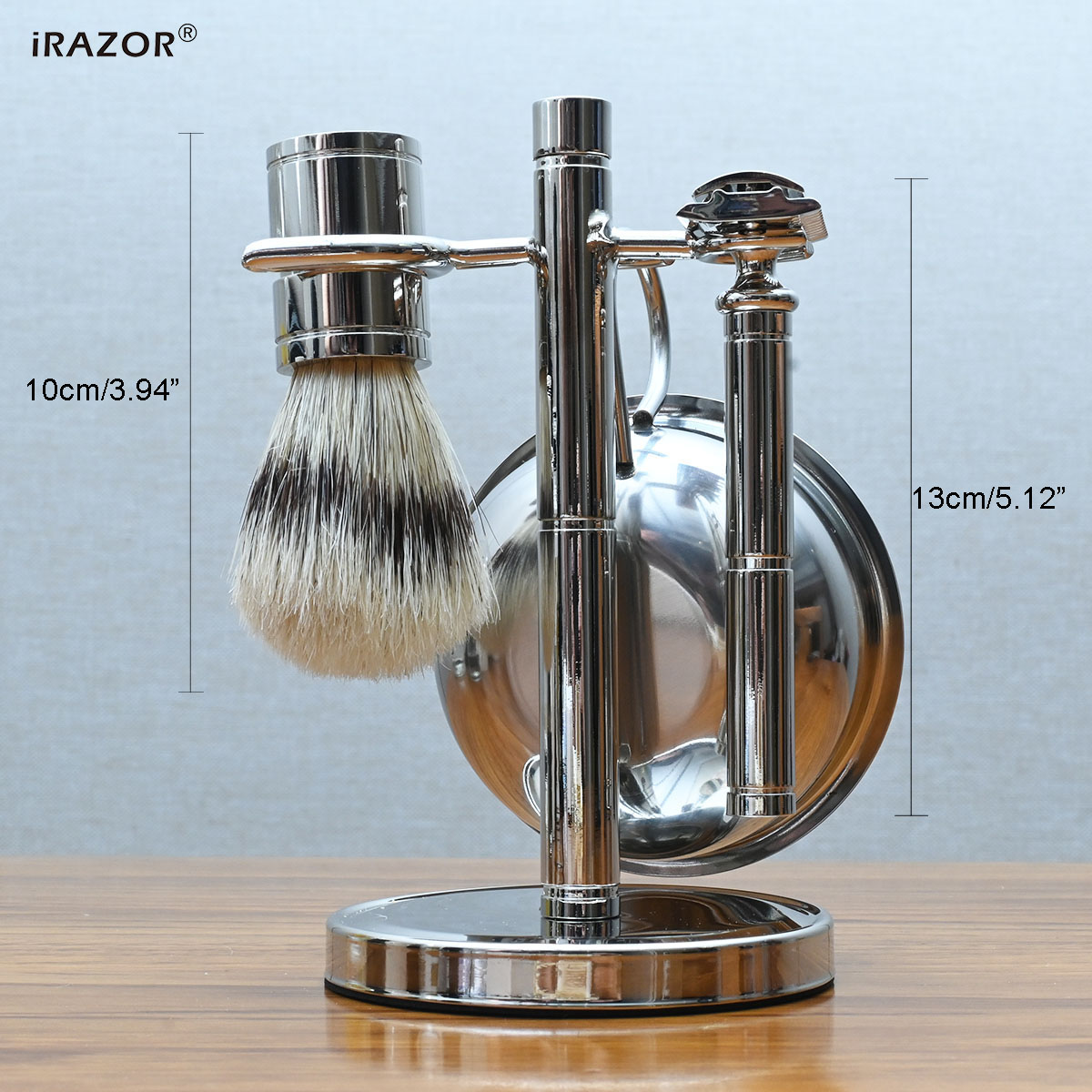 iRAZOR Classico Vintage Doppio - Mens Vintage Grooming Kit recensione e prezzo